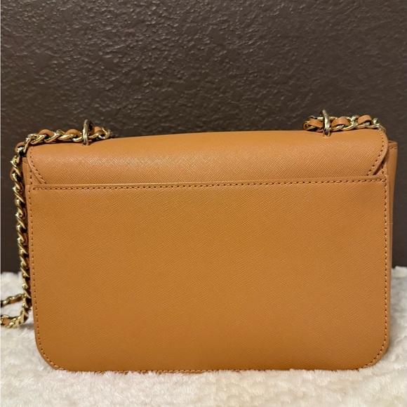 Tory Burch Tan Leather Shoulder Bag - Picture 10 of 11